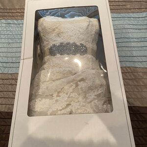 New Essence of Australia Wedding Dress Ivory Size 16 US (Fits 12-14)